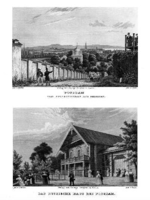 Tafel: Potsdam; Das Russische Haus bei Potsdam