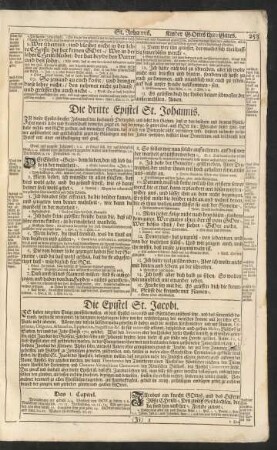 Die dritte Epistel St. Johannis