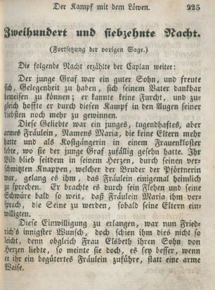 Zweihundert und siebzehnte Nacht