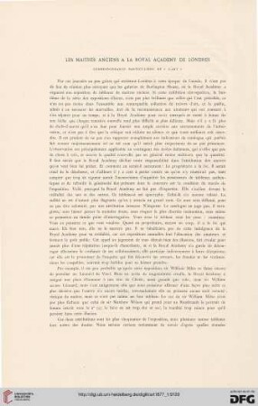 3: Les Maîtres anciens à la Royal Academy de Londres