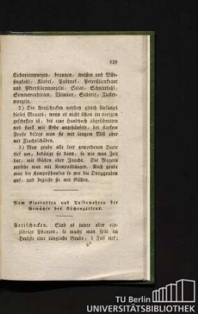 Vom Einerndten und Aufbewahren der Gewächse des Küchengartens.