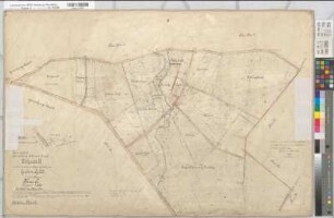 Billerbeck (Billerbeck), Zusammenlegung Gerleve, Brouillonkarte 2 Flur 6