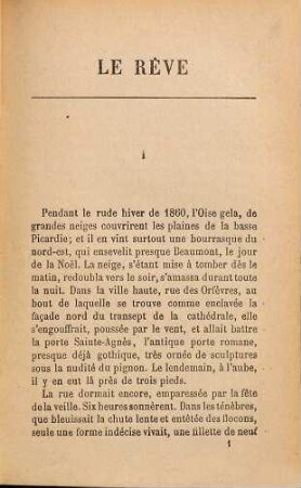Le rêve