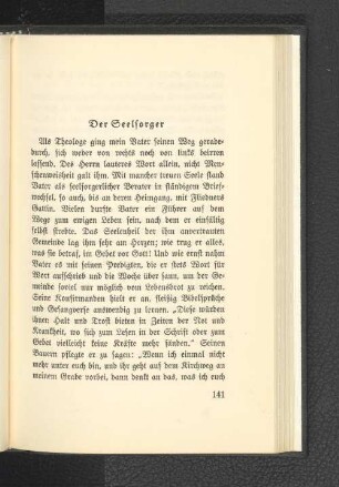 Der Seelsorger