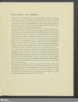 Zu den Bildern und Aufnahmen