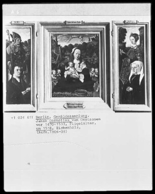 Triptychon des Augustinus von Teylingen — Schauseite (zweite)
