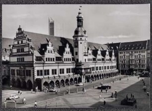 Messestadt Leipzig: Altes Rathaus am Markt