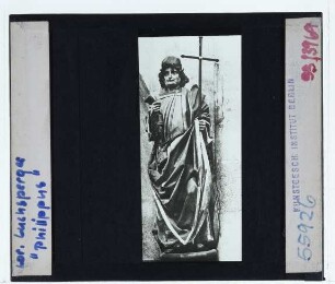 Luchsperger, Apostelzyklus im Dom von Wiener Neustadt : Apostelfigur, Philippus