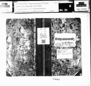 Kriegsstammrolle der 26. Reservedivision - Stab