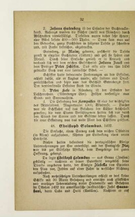 48. Christoph Columbus, 1492