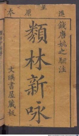 Lei lin xin yong : 36 juan
