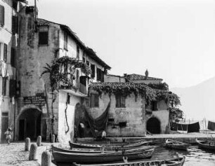 Hafen in Limone am Gardasee
