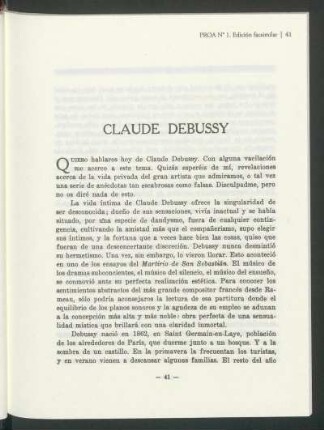 Claude Debussy