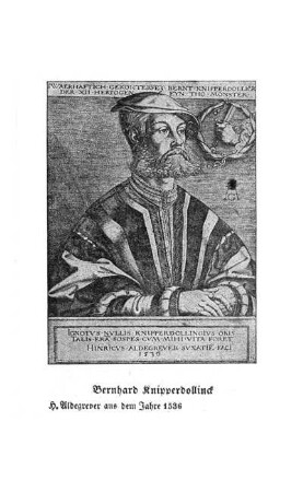 Bernhard Knipperdollinck. H. Aldegrever aus dem Jahre 1536
