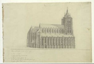 Münster. Nordseite. um 1842