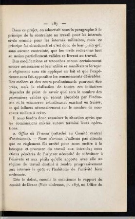 2. Office du travail