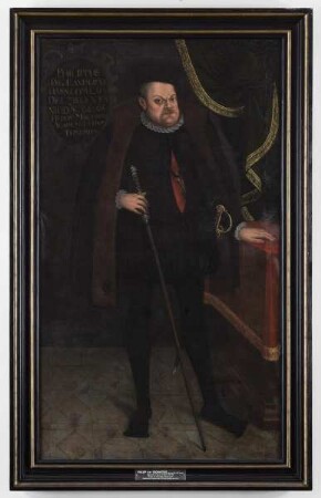 Porträt des Landgrafen Philipp des Großmütigen (1504-1567)