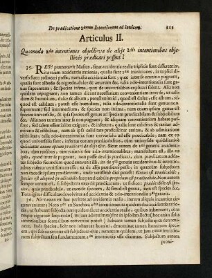 111-118, Articulus II