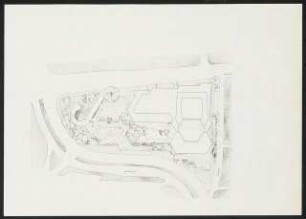 Stadttheater, Heilbronn: Lageplan (Entwurf D)