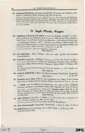 Jagd (Nr. 866-875)