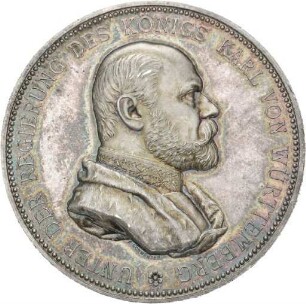 Medaille von Karl Schwenzer auf die Vollendung des Ulmer Münsters 1890