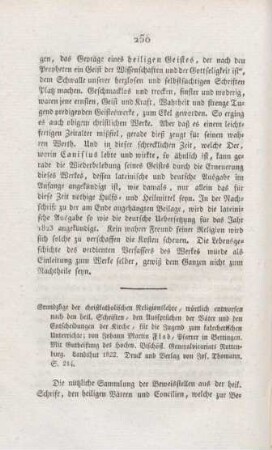 250-253 "Grundzüge der christkatholischen Religionslehre" von Johann Martin Flad
