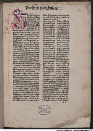 Historia scholastica