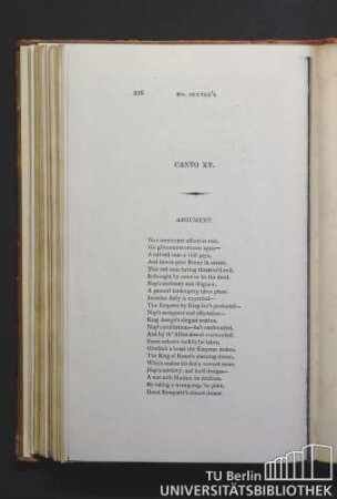Canto XV. Argument.