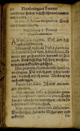 Phraseologia e Terentij Heautontimorumeno.