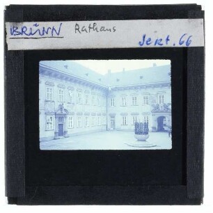 Brünn, Neues Rathaus : Innenhof