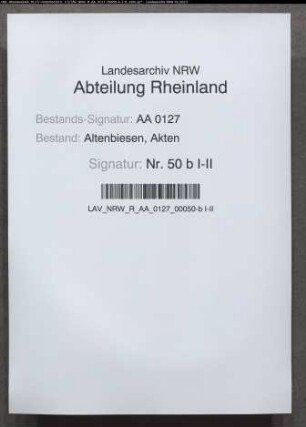 Register der Erbrenten (2 Bde.)