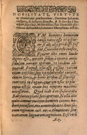 Libelli aliquot formandis tum juventutis moribus tum linguae graecae, latinae gallicae et germanicae utilissimi