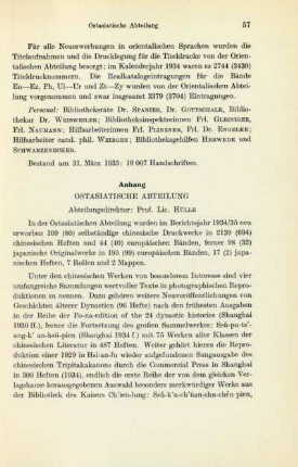 Anhang Ostasiatische Abteilung