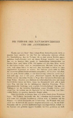 Goethe's Reisen