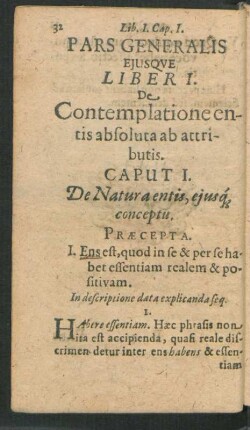 Pars Generalis.