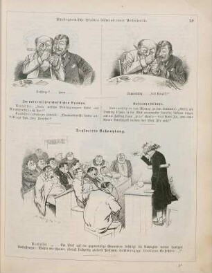 "Physiognomische Studien während einer Pockerpartie" "Deplacirte Behauptung"