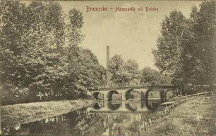 Bramsche - Hasepartie mit Brücke