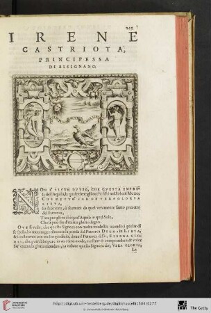 Irene Castriota, Principessa di Bisignano