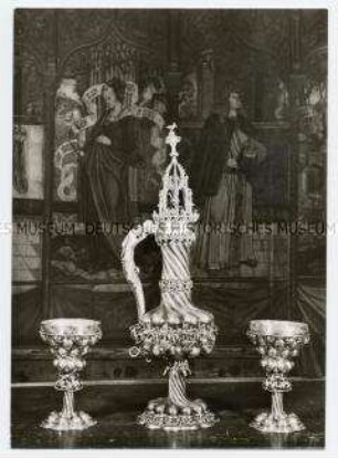 Bergkanne im Huldigungssaal des Rathauses von Goslar