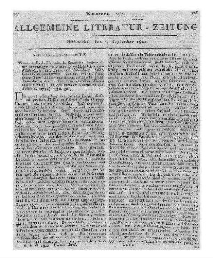 Küchler, C. C.: Anleitung zum Andenken an den Tod. Neustadt an der Orla: Wagner 1799