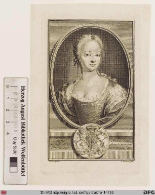 Bildnis Anna, Prinzessin von Oranien, geb. Prinzessin von Großbritannien u. Irland