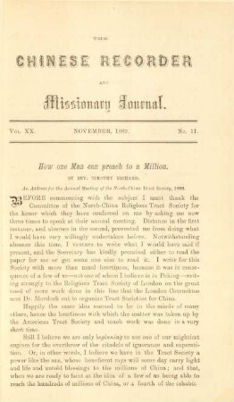 No. 11. November, 1889