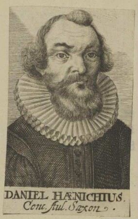 Bildnis des Daniel Haenichius