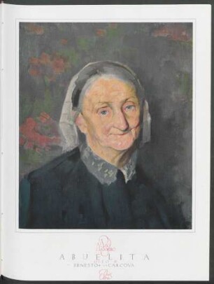 Arte argentino - "Abuelita", oleo