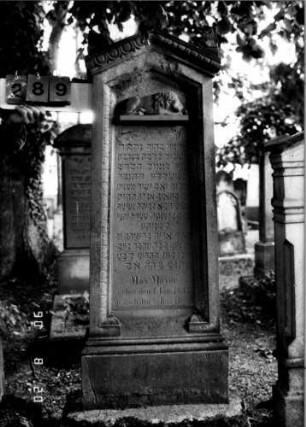 Grabstein 289