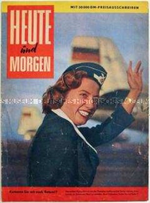 Sonderdruck der Versicherungen der DDR mit Werbung und einem Preisausschreiben