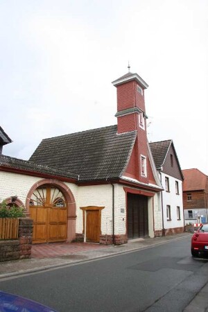 Spritzenhaus und Faselstall (Massivbau); Roßdorf, Nordhäuser Straße 55