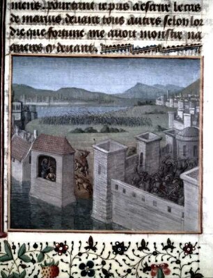 Des cas des nobles hommes et femmes — Marius, Folio 206