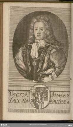 Victor Amadeus Dux Sabaudiae etc.