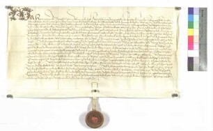 Vergleich zwischen Kloster Wiblingen und Bihlafingen einerseits und dem Pfarrer zu Holzheim andererseits wegen des Pfarreinkommens zu Bihlafingen